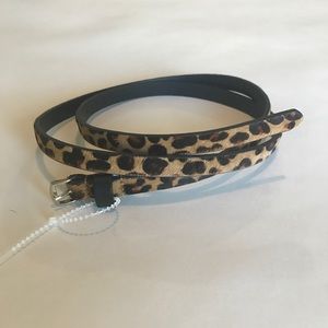 Banana Republic Leopard belt